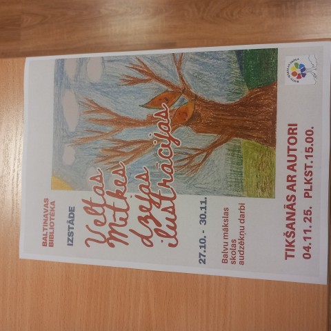 Bērnu ilustrācijās dzejnieces Veltas Mītkes dzeja